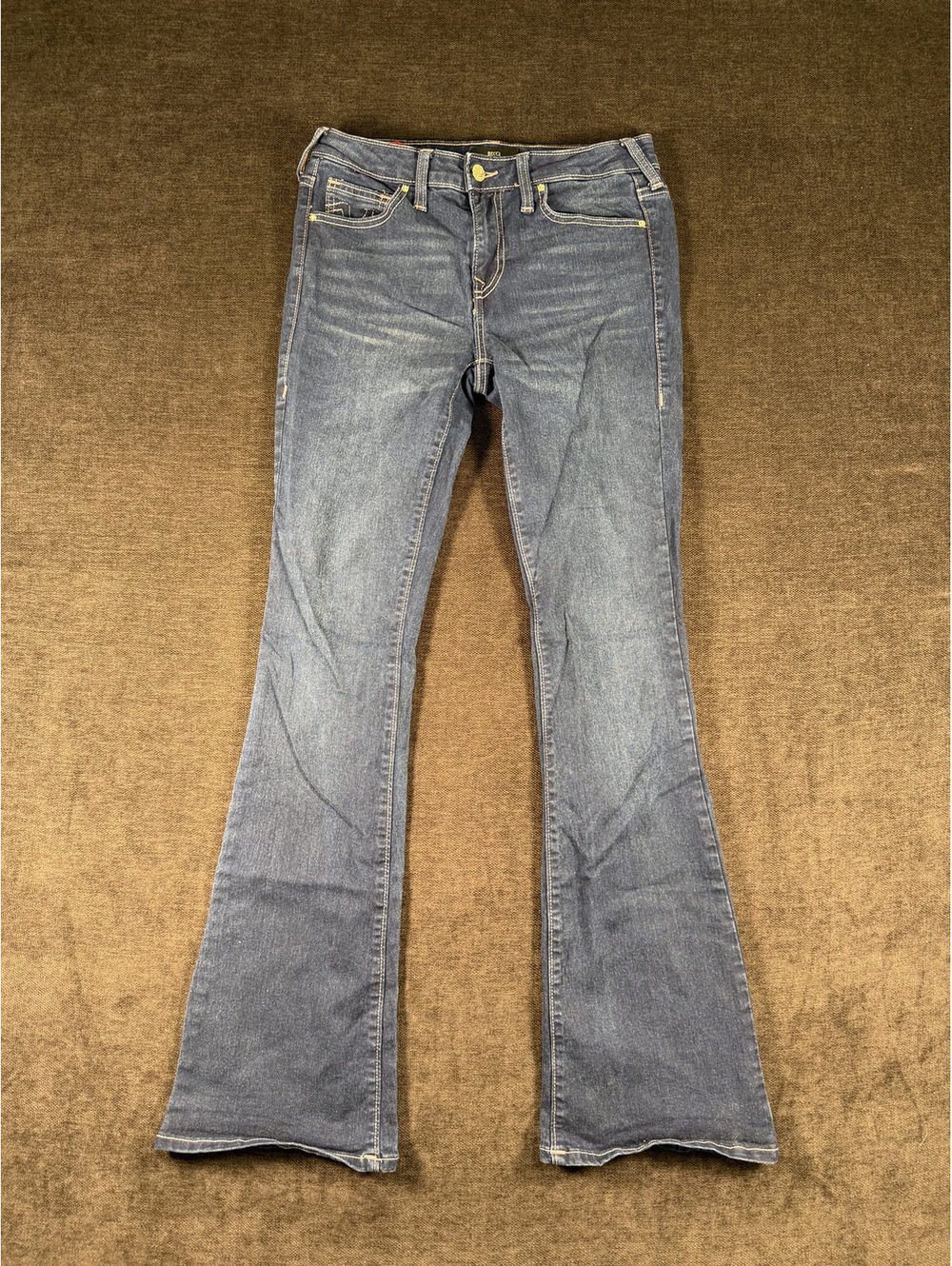 True Religion Becca Mid Rise Bootcut Jeans Size 27